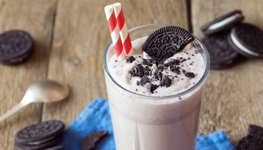 Receita De Milkshake De Oreo Cremoso E Crocante