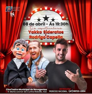 Gato Galáctico Game Show e Natan Por Aí acontece neste sábado, 8, em  Balneário Camboriú